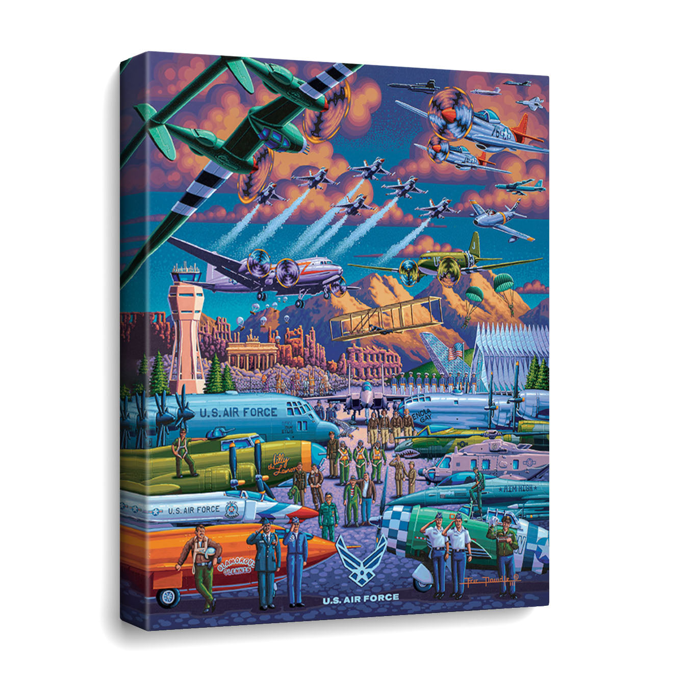 U.S. Air Force - Fine Art | Dowdle Folk Art