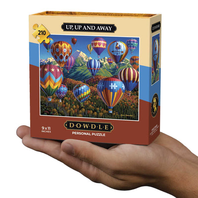 Up, Up and Away | 210 Piece Personal Puzzle