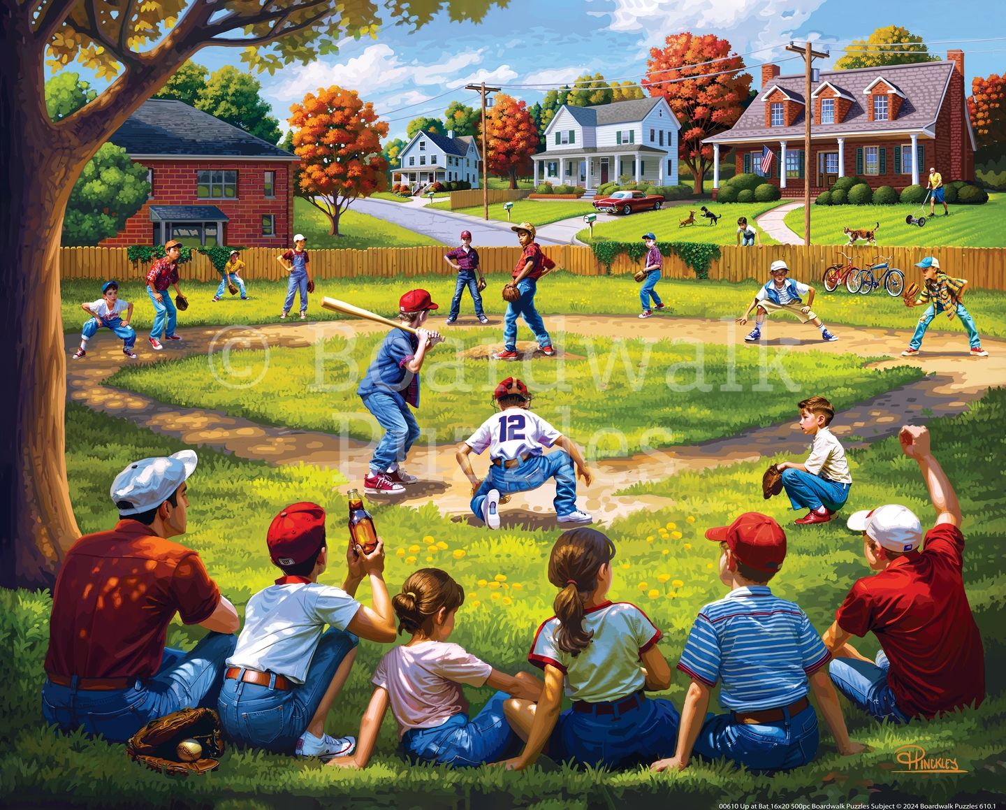 Up at Bat | 210 Piece Personal Puzzle
