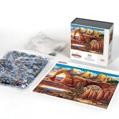 Utah's 5 National Parks | 500 Piece