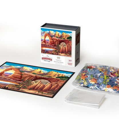 Utah's 5 National Parks | 210 Piece Personal Puzzle