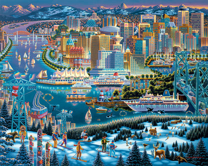 Vancouver | 210 Piece Personal Puzzle