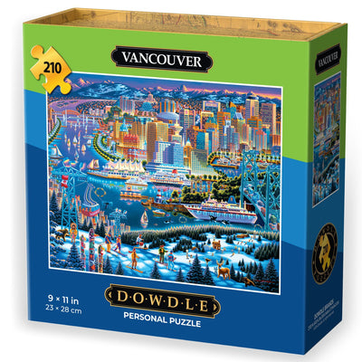 Vancouver | 210 Piece Personal Puzzle