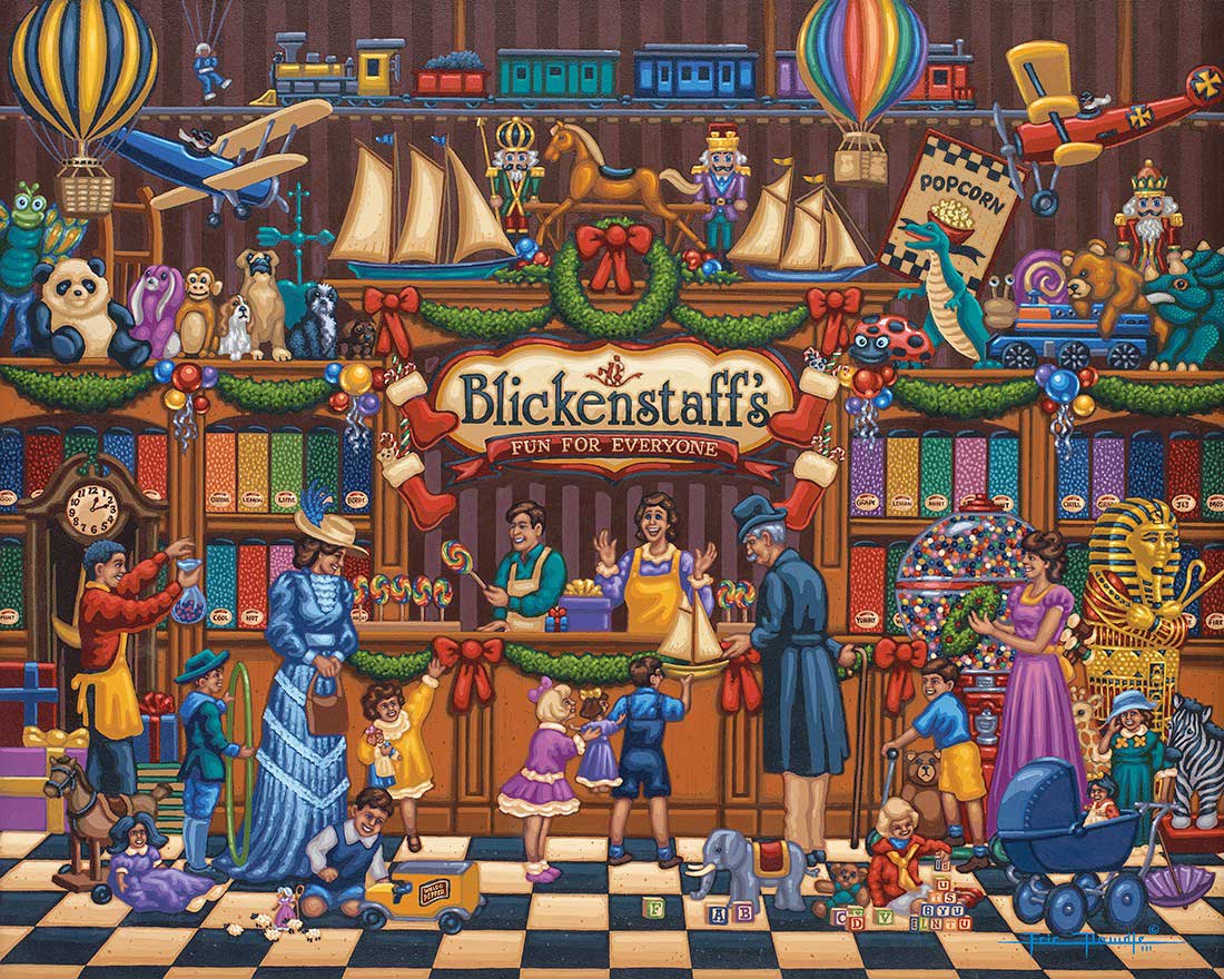 Vintage Toy Store Fine Art