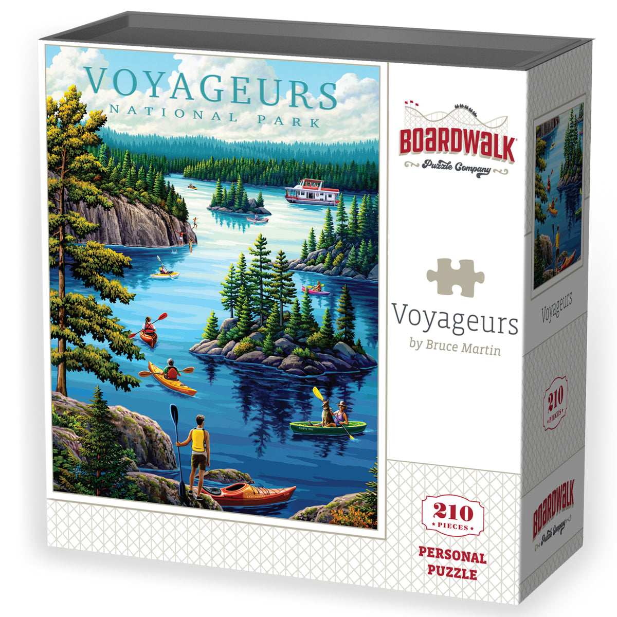 Voyageurs | 210 Piece Personal Puzzle