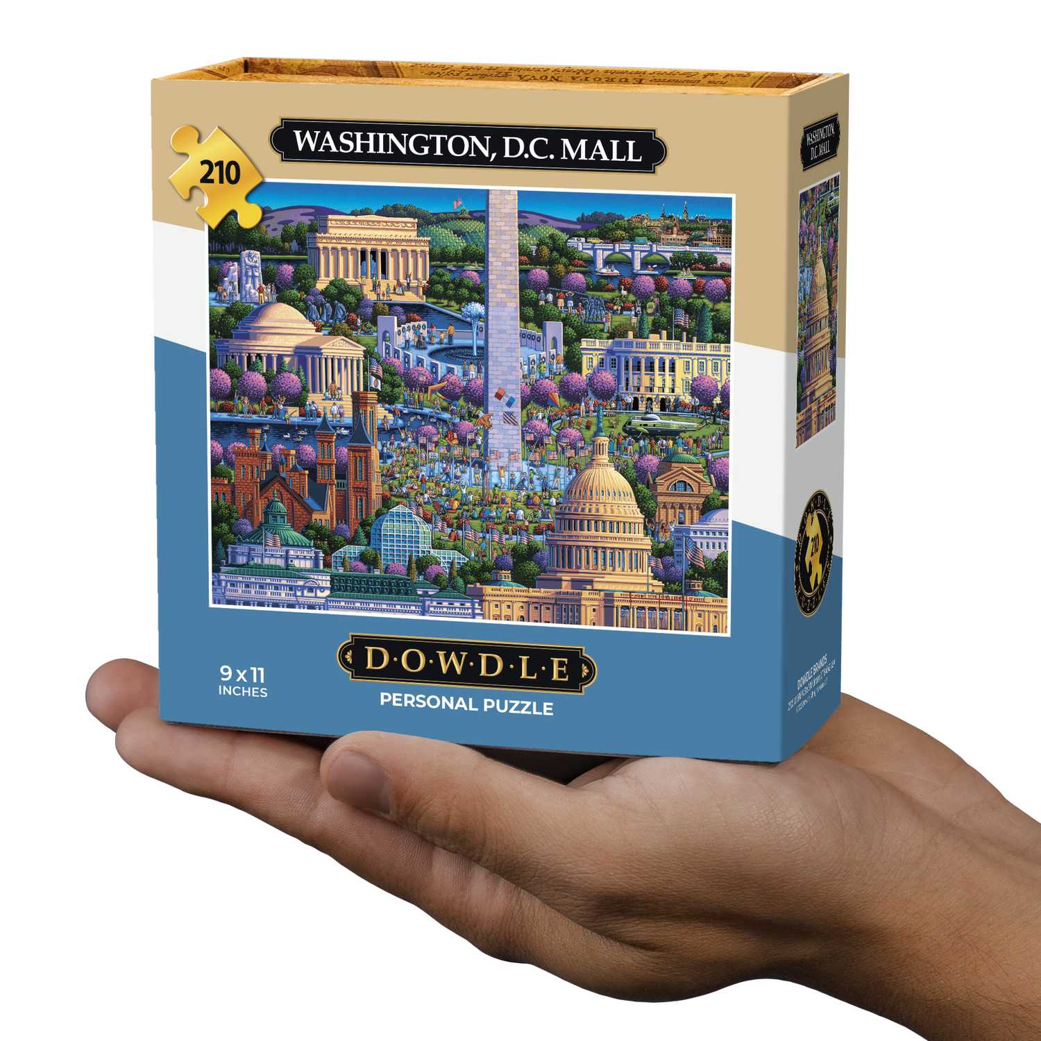 Washington, D.C. Mall | 210 Piece Personal Puzzle