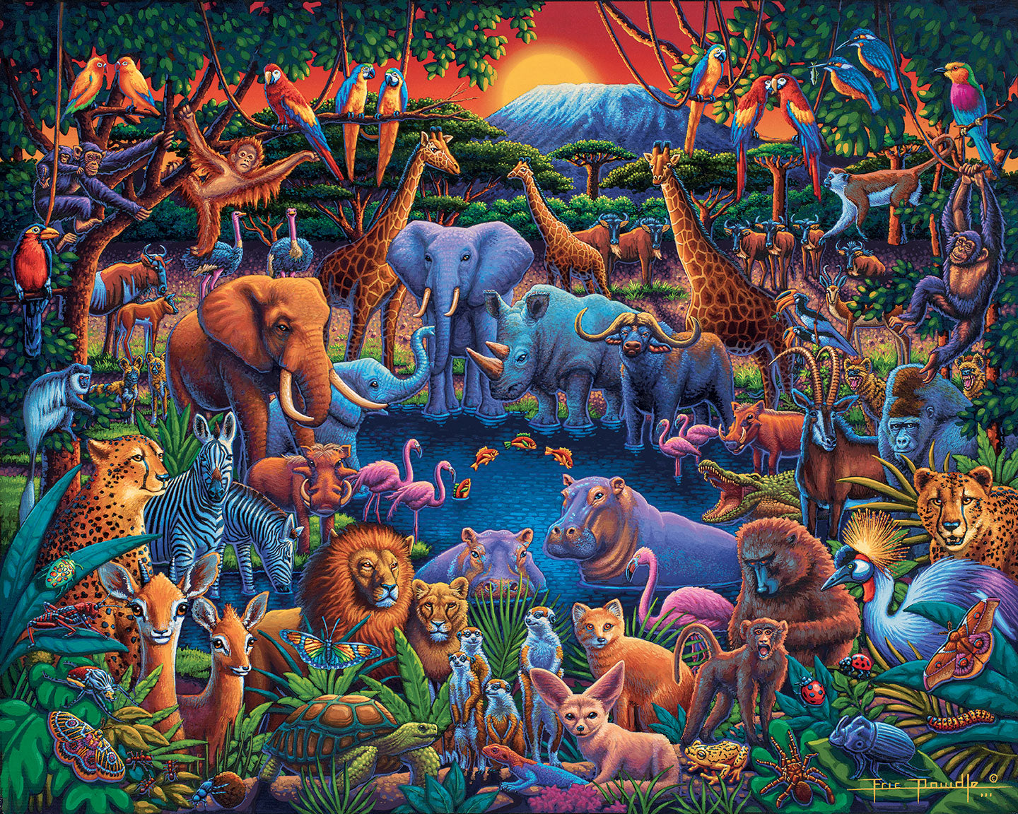 Wild Africa | 210 Piece Personal Puzzle