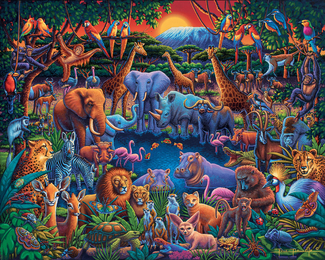 Wild Africa - Personal Puzzle - 210 Piece