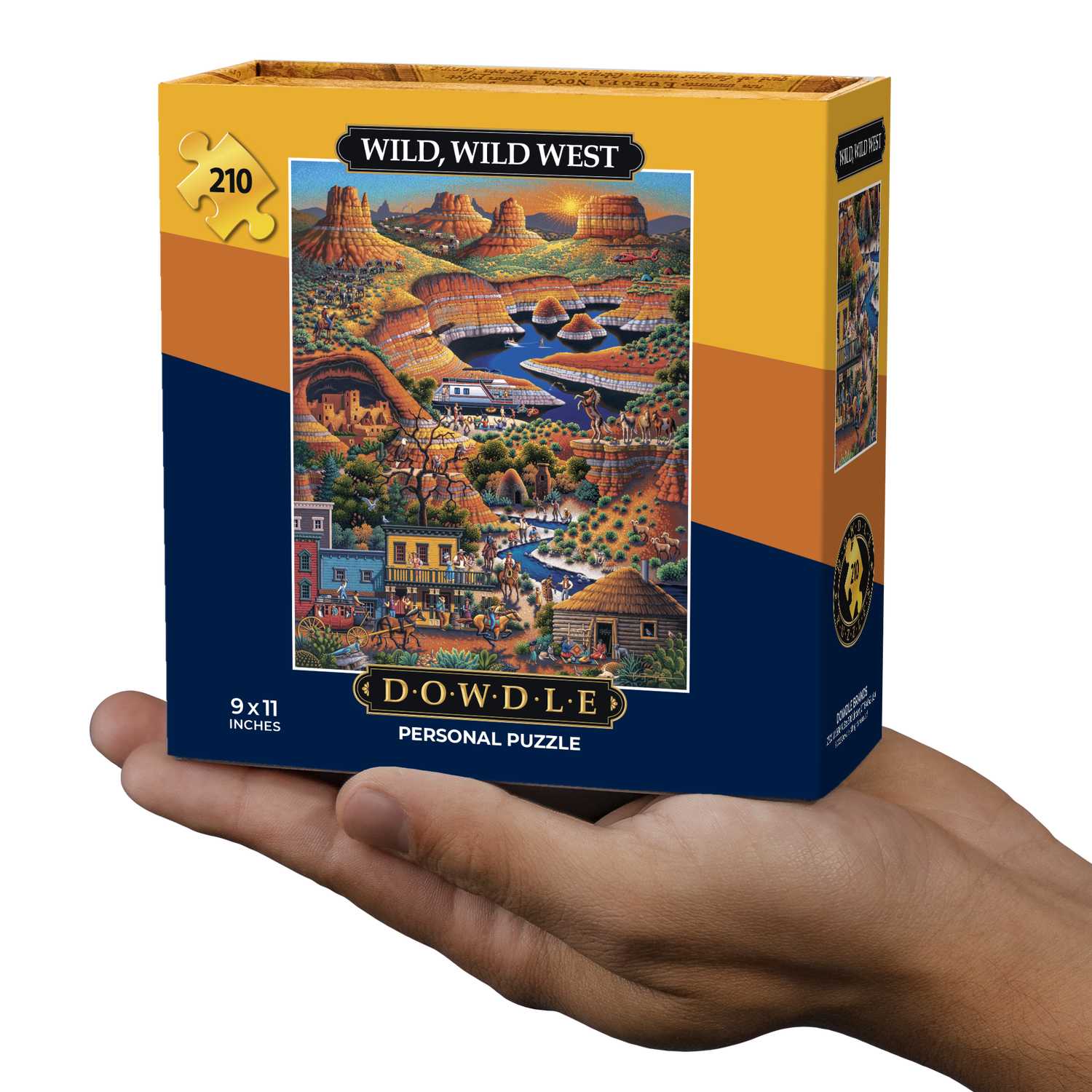 Wild, Wild West | 210 Piece Personal Puzzle