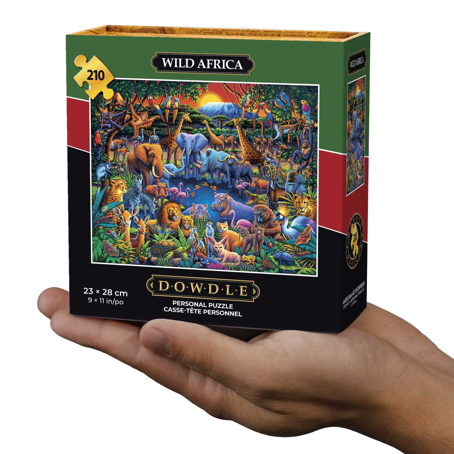 Wild Africa | 210 Piece Personal Puzzle