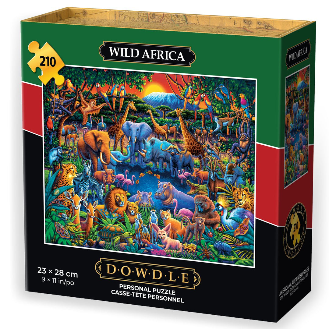 Wild Africa - Personal Puzzle - 210 Piece