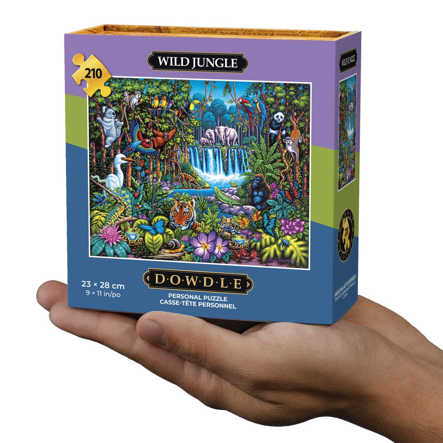 Wild Jungle | 210 Piece Personal Puzzle
