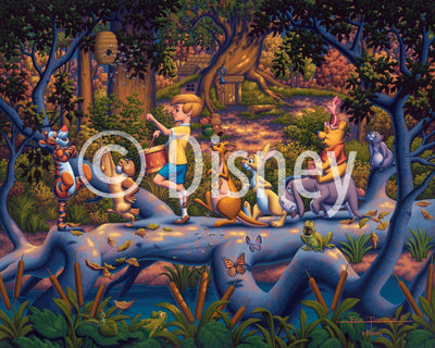 Winnie the Pooh A Heroes Parade - 500 Piece