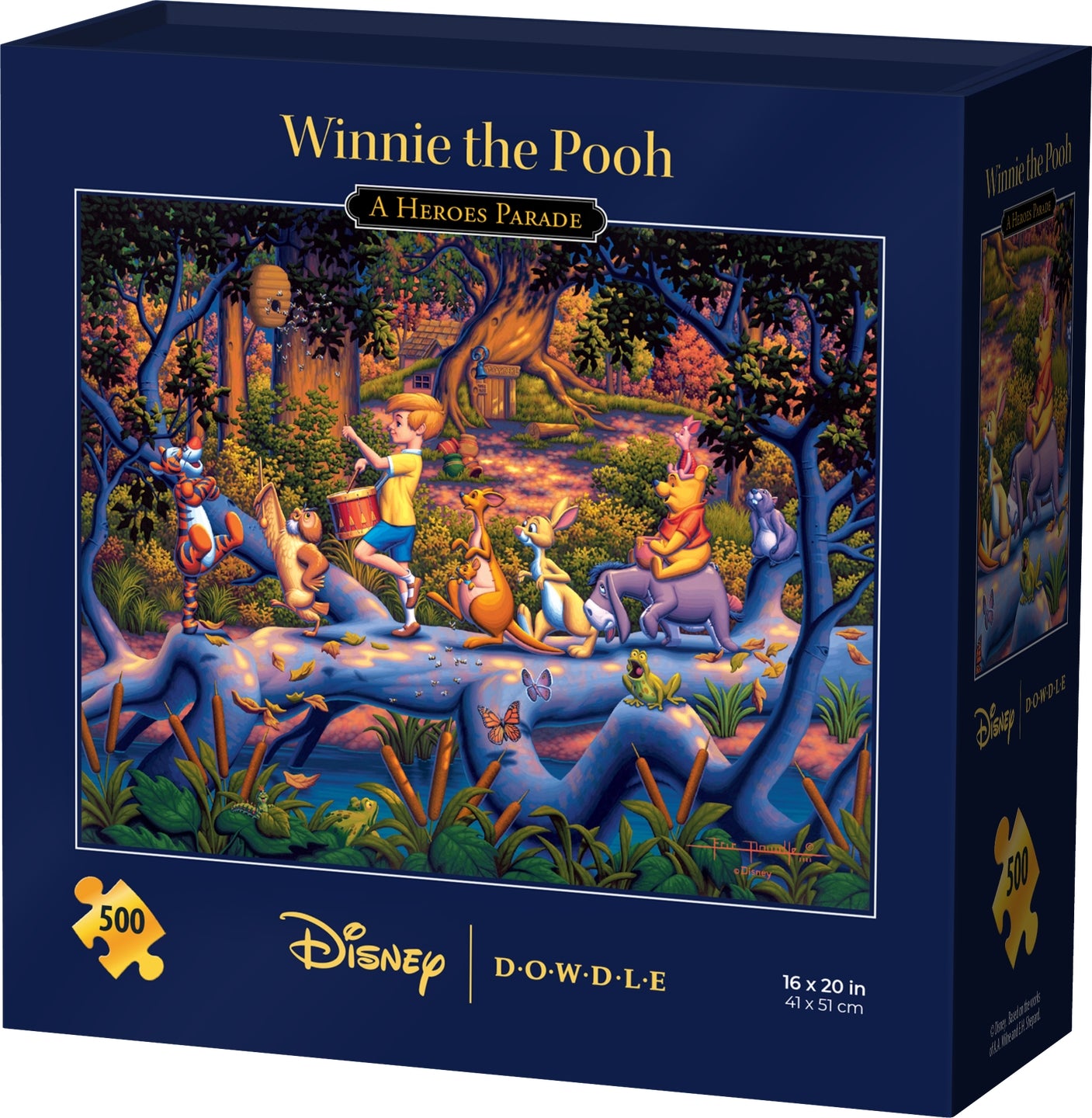 Winnie the Pooh A Heroes Parade - 500 Piece