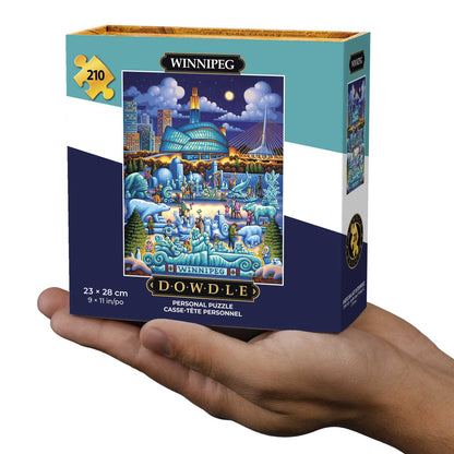 Winnipeg | 210 Piece Personal Puzzle