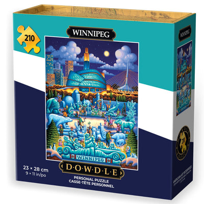 Winnipeg | 210 Piece Personal Puzzle