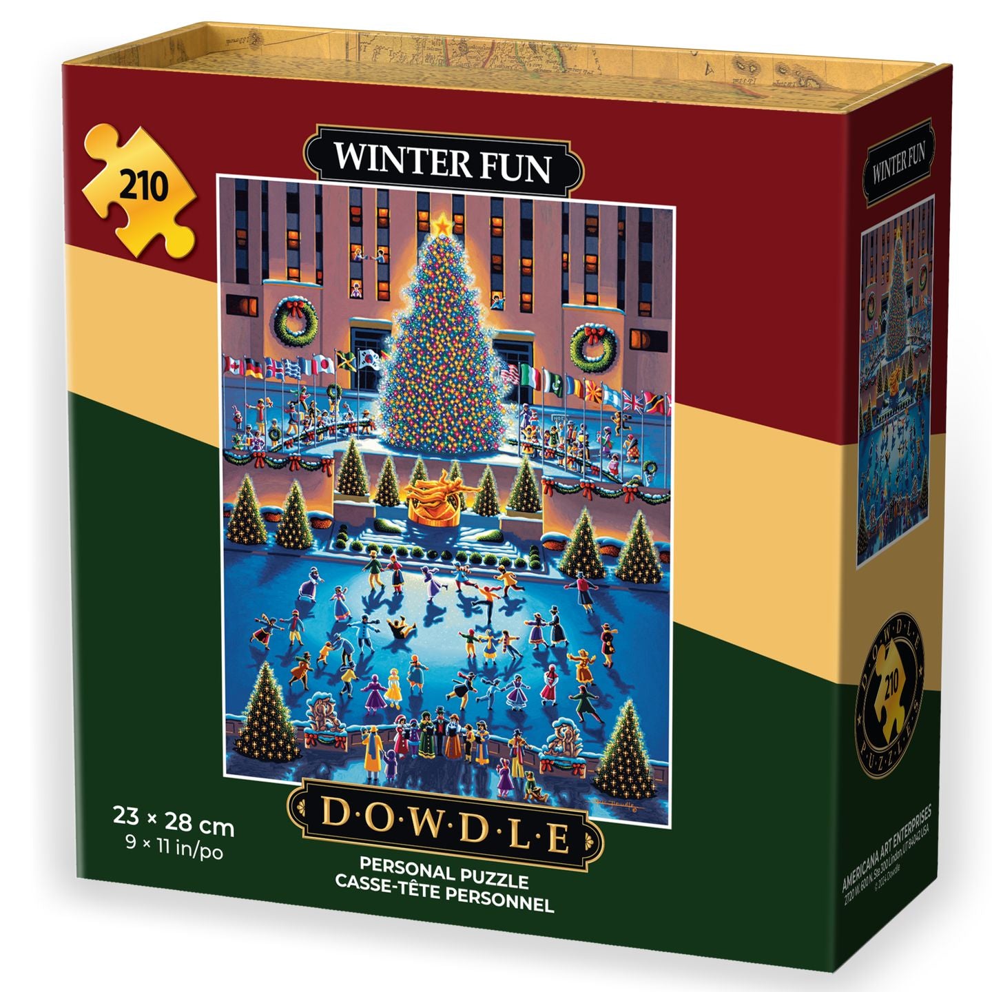 Winter Fun | 210 Piece Personal Puzzle