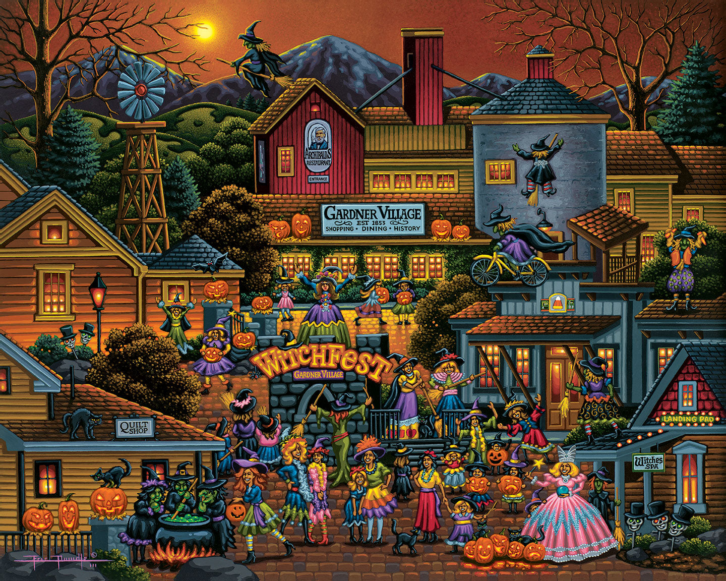 Witchfest | 500 Piece Dowdle Jigsaw Puzzle