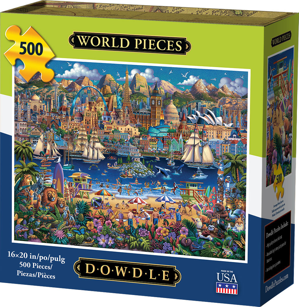 World Piece Dowdle Jigsaw Puzzles - 1000 Piece Dowdle Jigsaw Puzzle ...