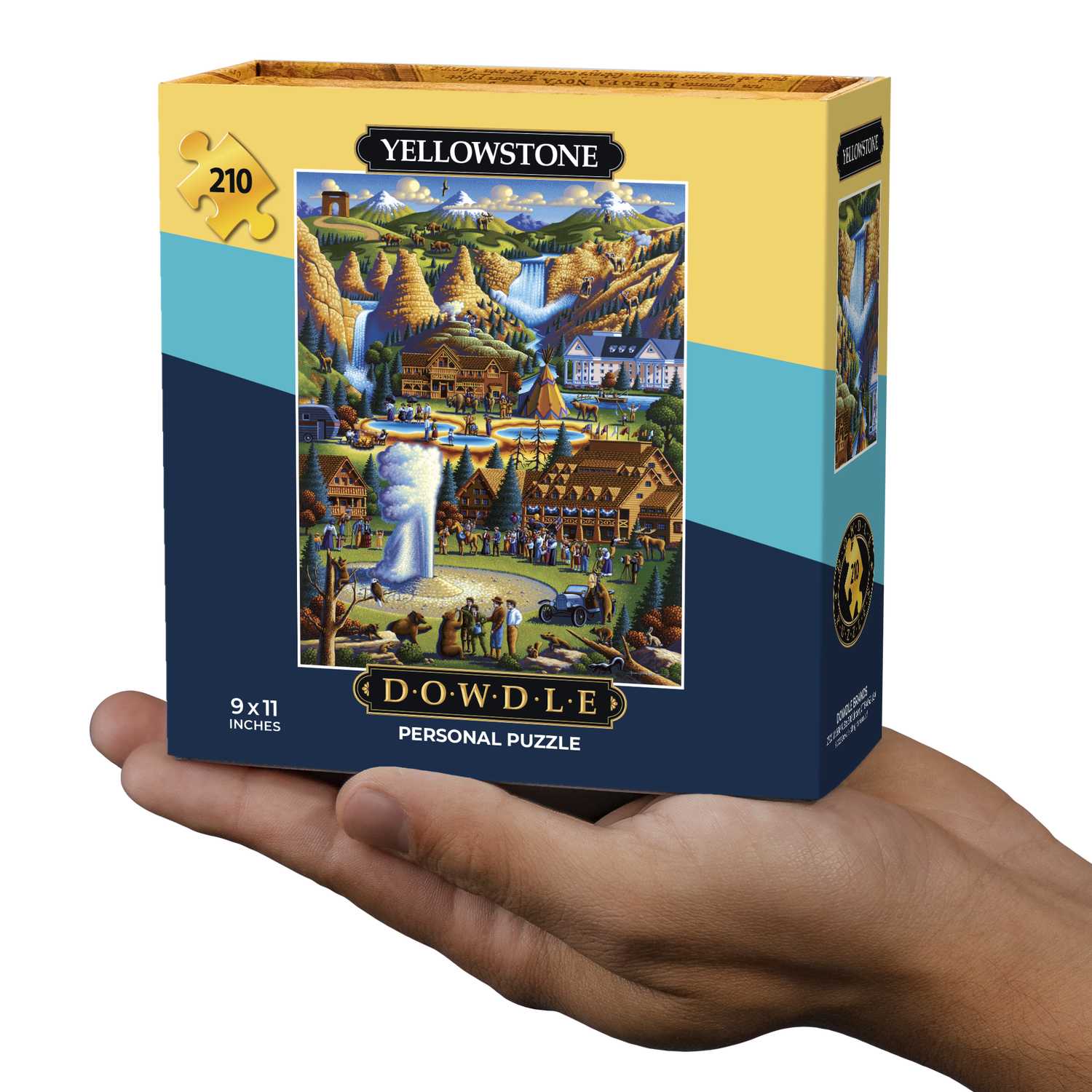 Yellowstone National Park | 210 Piece Personal Puzzle