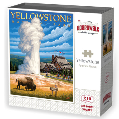 Yellowstone National Park | 210 Piece Personal Puzzle