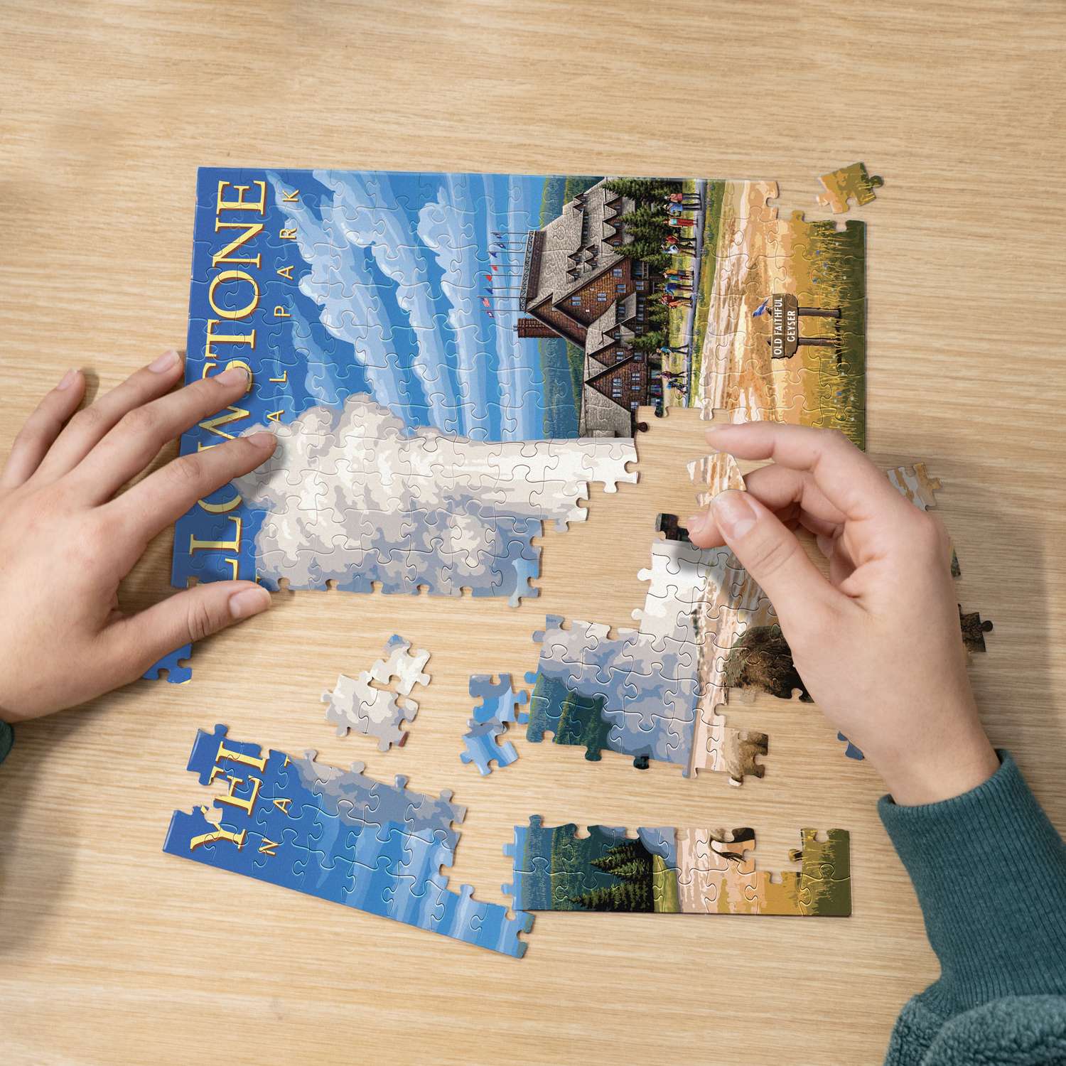 Yellowstone National Park | 210 Piece Personal Puzzle