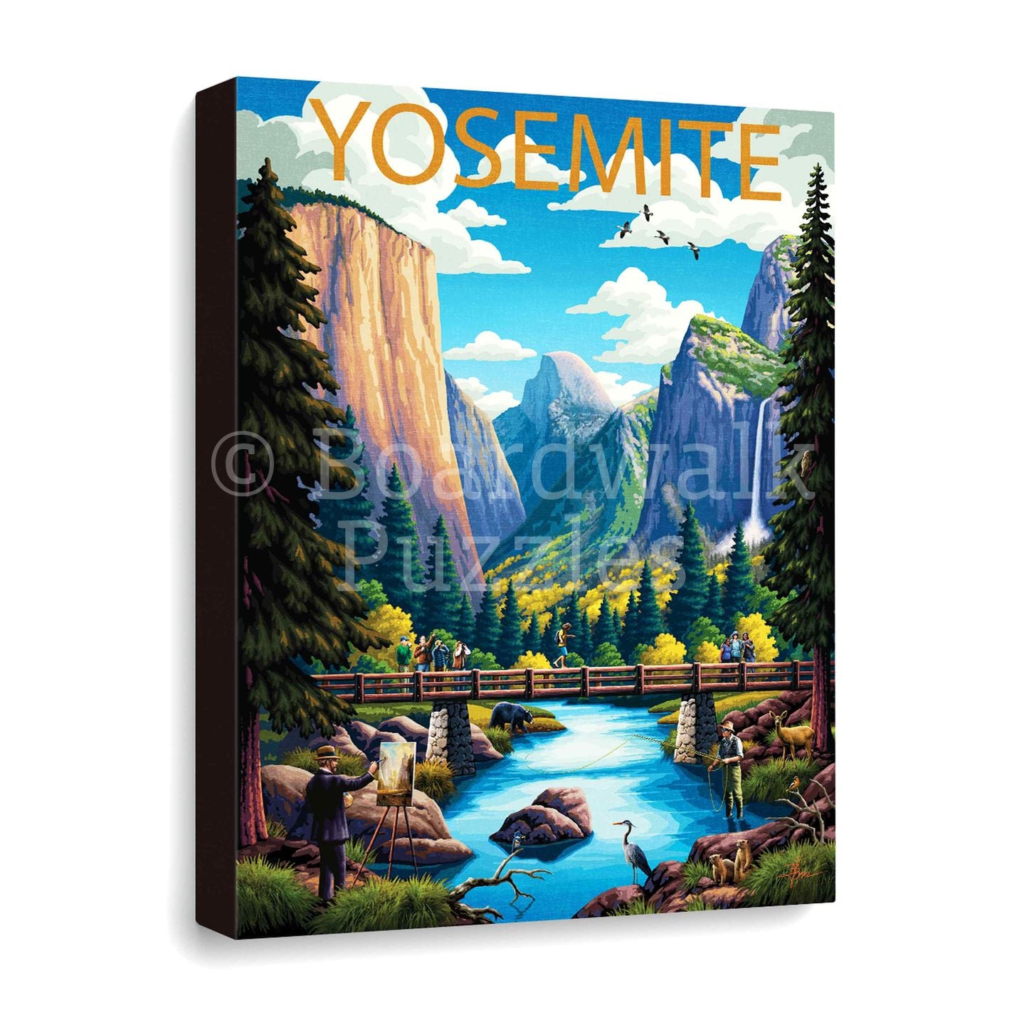 Yosemite - Boardwalk Fine Art