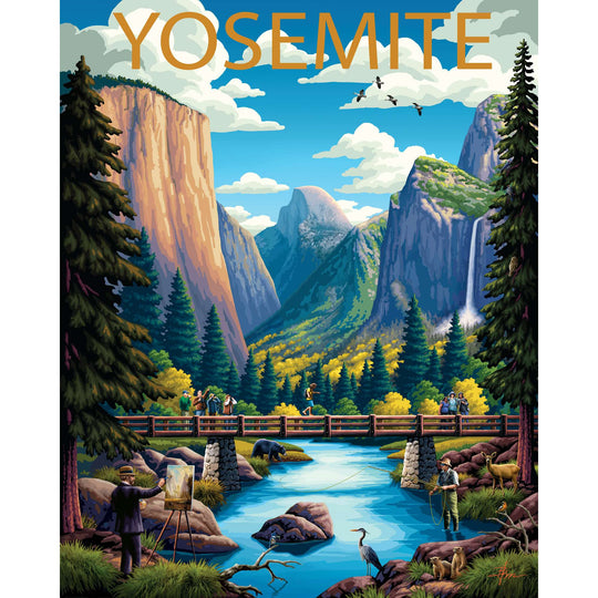 Yosemite National Park - 1000 Piece