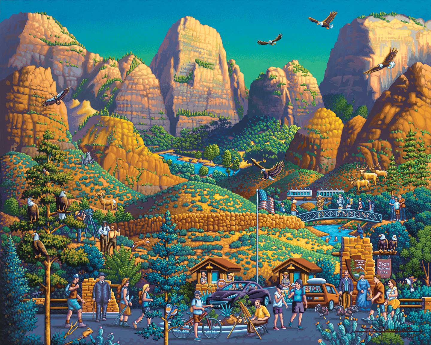 Zion - Fine Art | Dowdle Folk Art