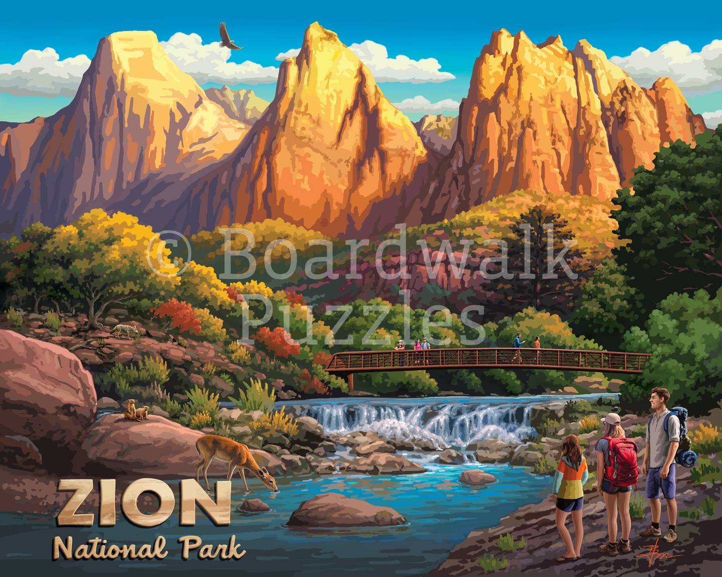 Zion National Park | 210 Piece Personal Puzzle