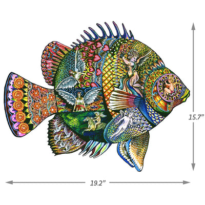 Angel Fish | Luxury Wood Puzzle