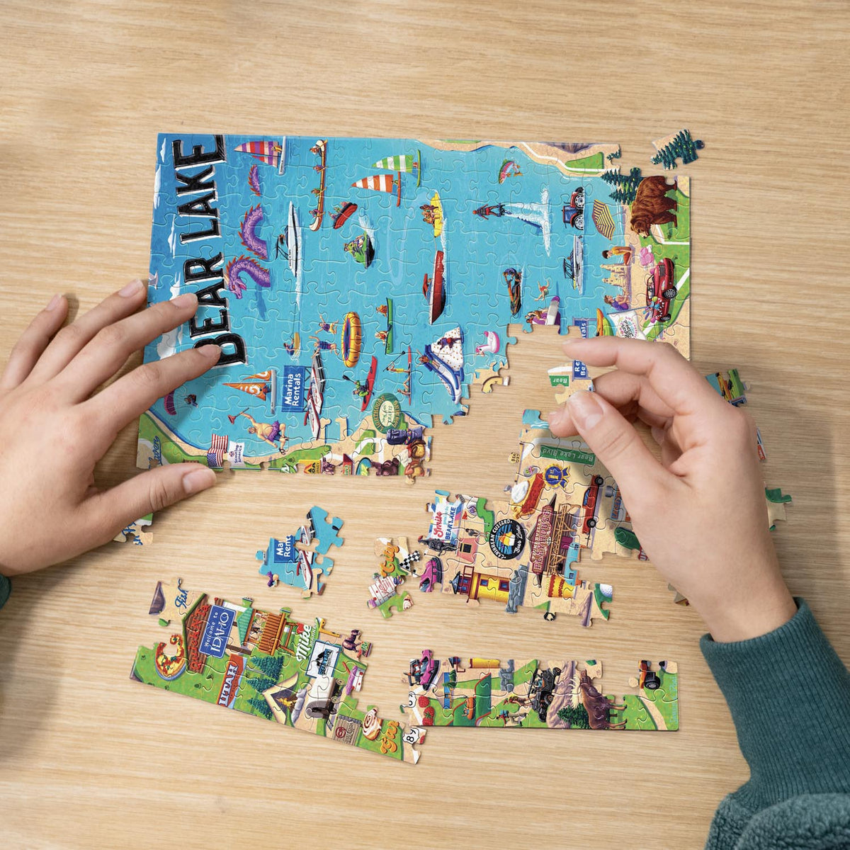 Bear Lake | 210 Piece Personal Puzzle