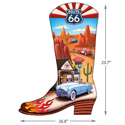 Boot 66 | Luxury Wood Puzzle