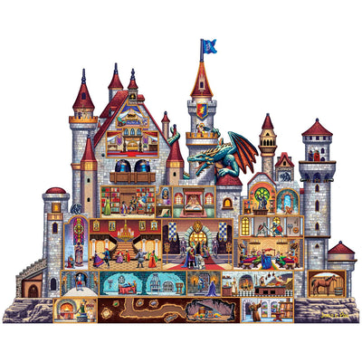 Castle | Luxury Wood Puzzle