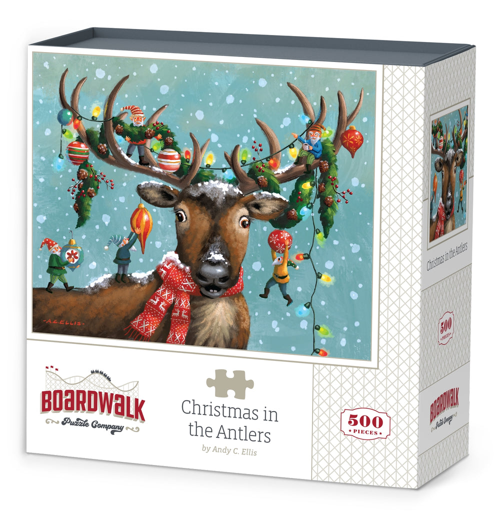 Christmas in the Antlers - 500 Piece