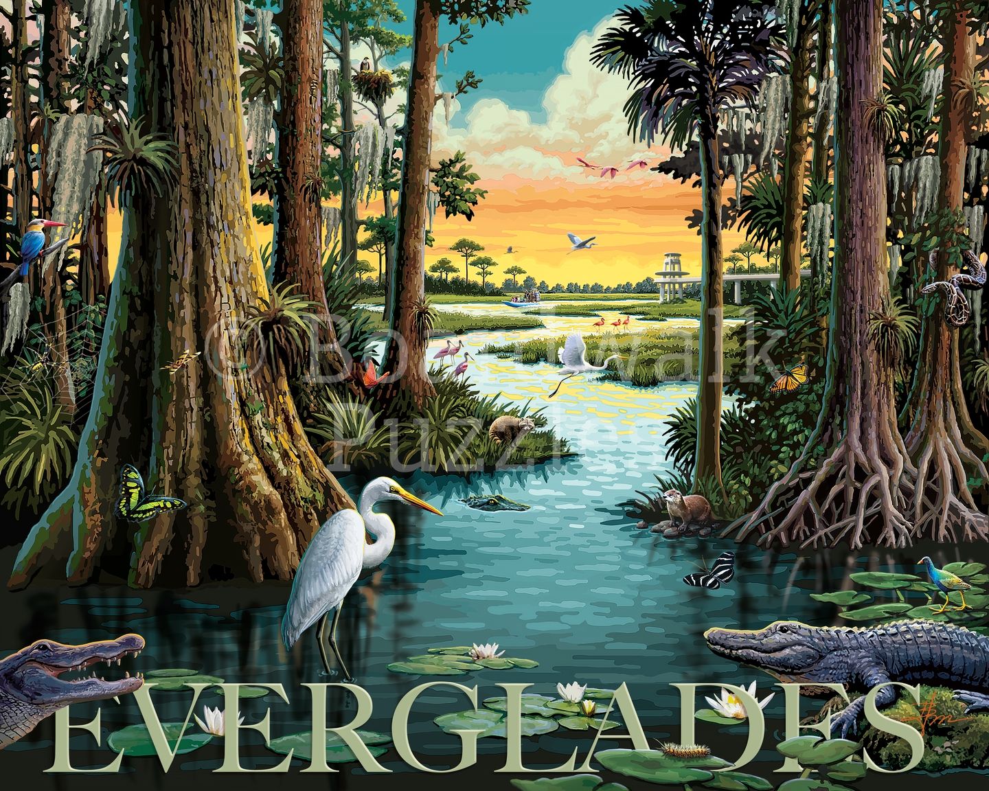 Everglades National Park | 210 Piece Personal Puzzle