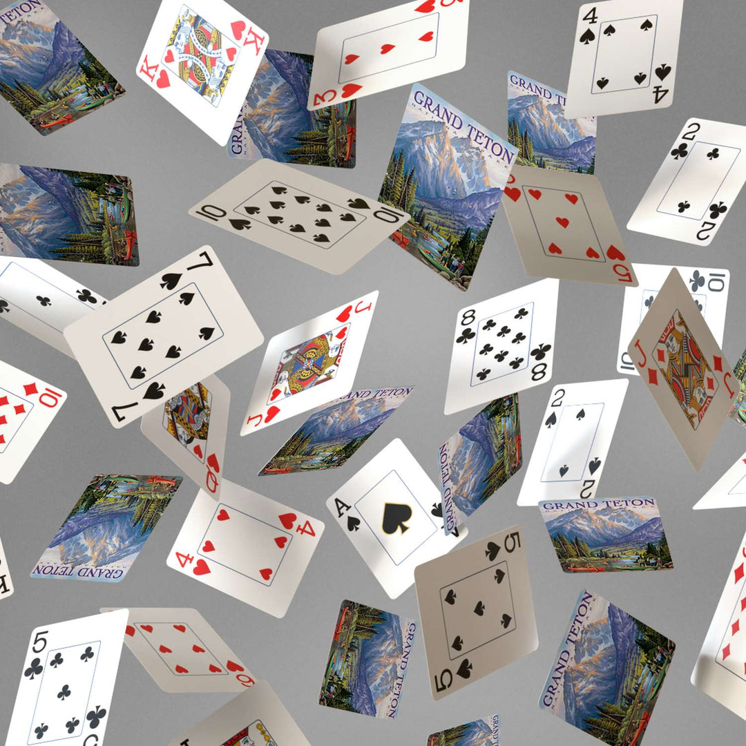 Grand Teton National Park - Playing Cards