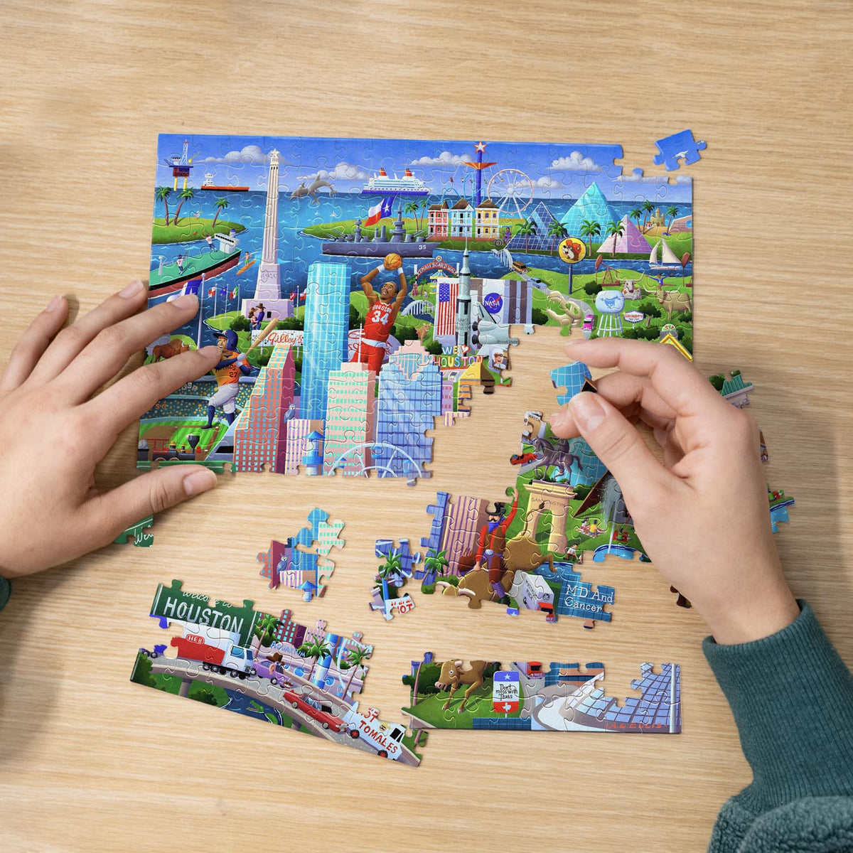 Houston | 210 Piece Personal Puzzle