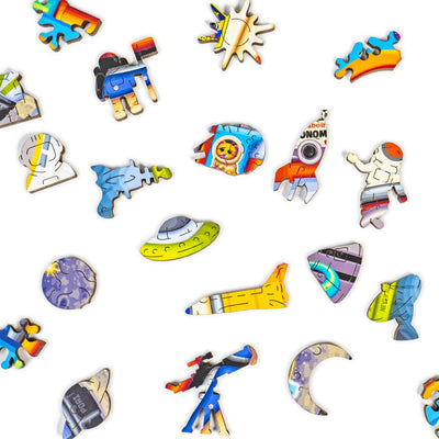 Astro-Nut | Luxury Wood Puzzle