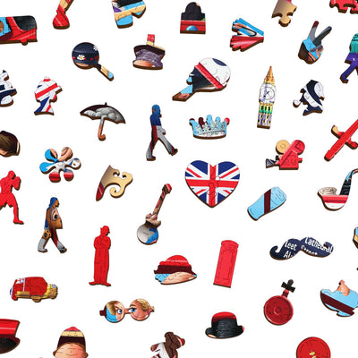 Double-Decker Bus | Luxury Wood Puzzle