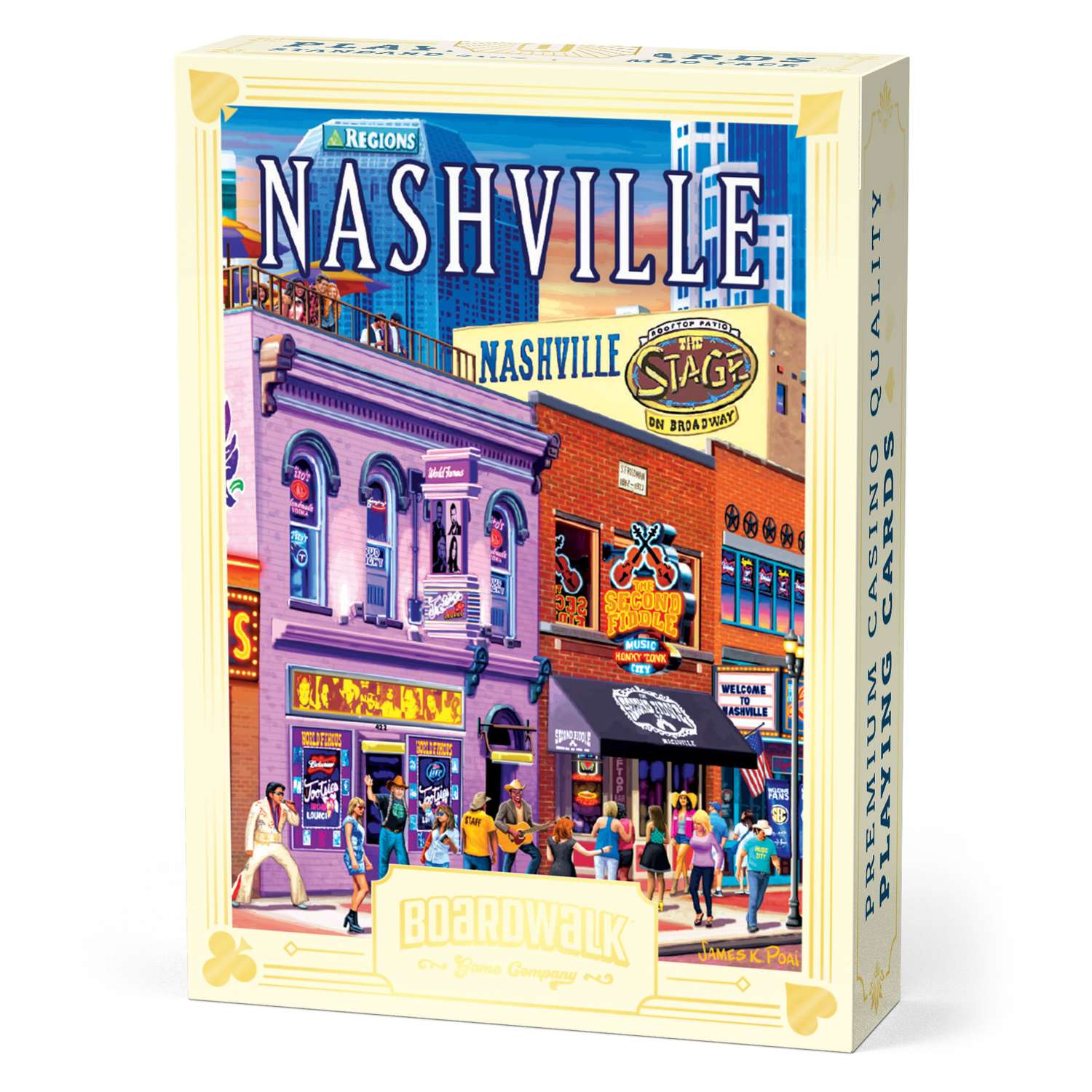 Nashville Music City - Playing Cards