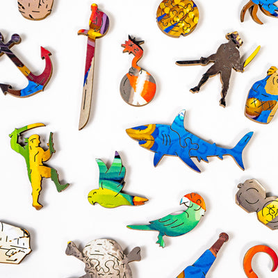 Pirate Pete | Luxury Wood Puzzle