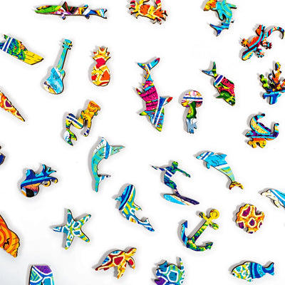 Sea Turtle | Luxury Wood Puzzle