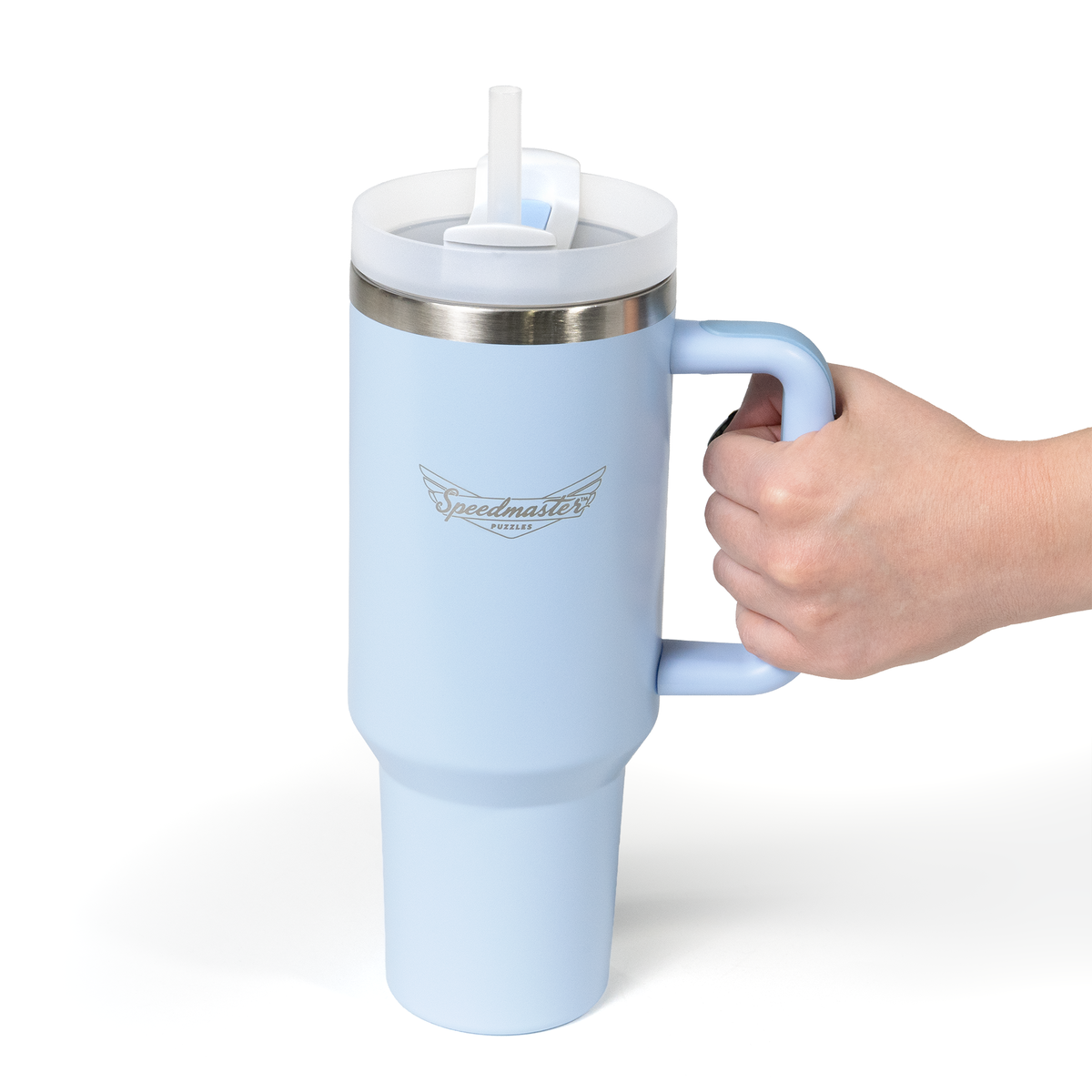 Speedmaster Ice Blue 40 oz Tumbler