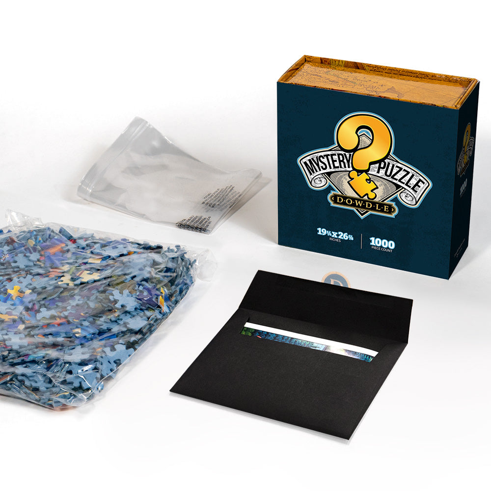 Mystery Puzzle - 500 Piece Dowdle Jigsaw Puzzle