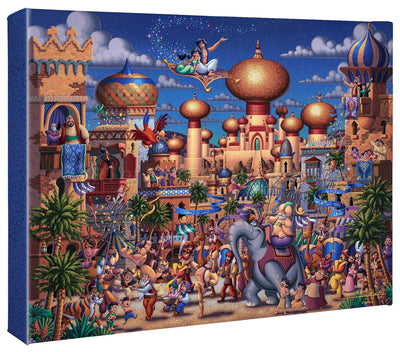 Aladdin Celebration in Agrabah – 11" x 14" Gallery Wrap Canvas