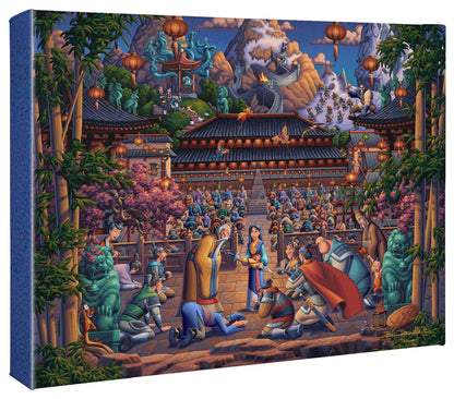 Mulan The Face in the Mirror – 11" x 14" Gallery Wrap Canvas