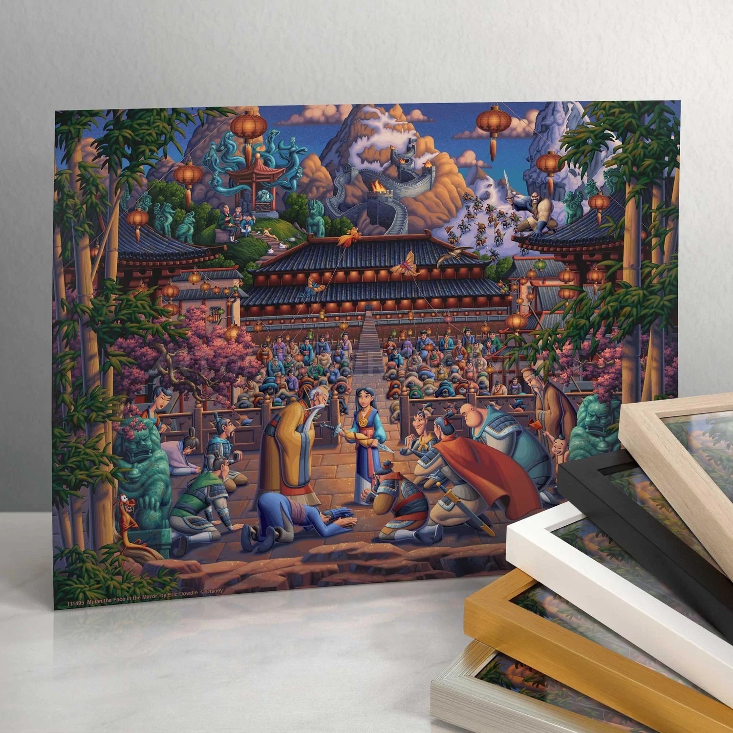 Mulan The Face in the Mirror – 11" x 14" Art Print