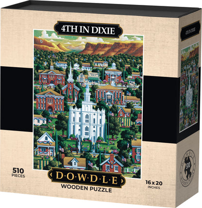 4th in Dixie - Wooden Puzzle