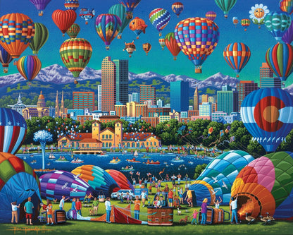 Above Denver - Wooden Puzzle